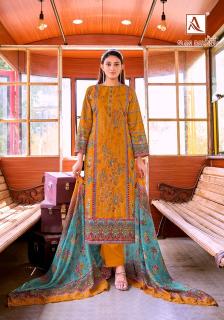 Alok suit elan royale unstitched dress material wholesale
